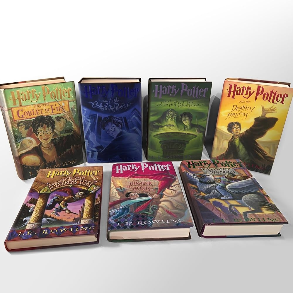 1 st Edition Harry Potter Full Book Set Volumes 1 7 Hardcover J K Rowling 9780439890878 Amazon Books