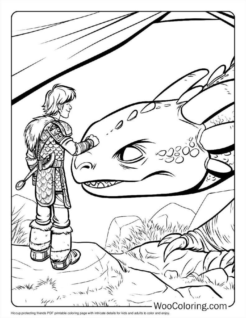 100 How To Train Your Dragon Coloring Pages Free PDF To Print Woo Coloring