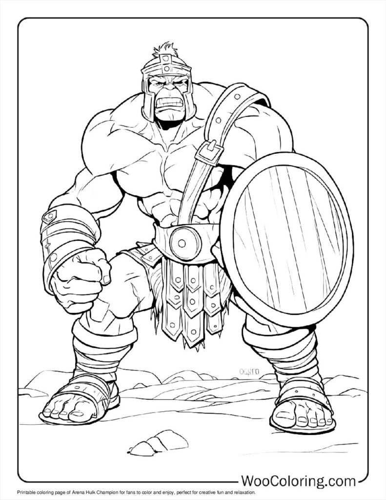 100 Hulk Coloring Pages Free PDF To Print Woo Coloring