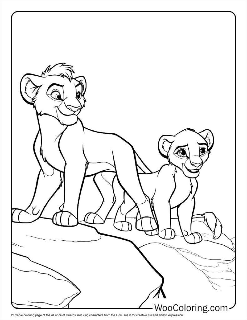 lion king printable coloring pages