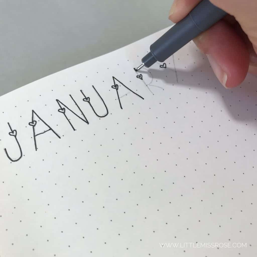 fonts for bullet journal