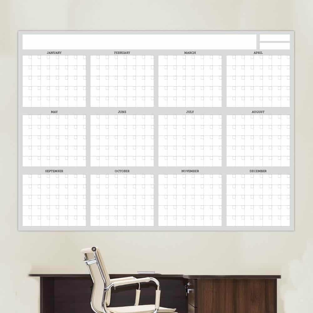 dry erase whiteboard calendar