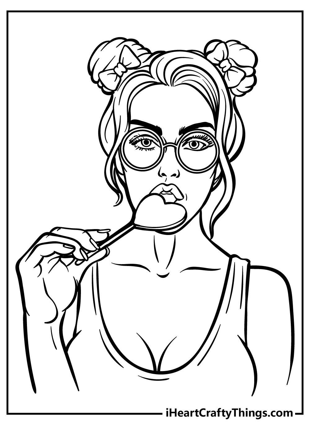 coloring pages for teen girls