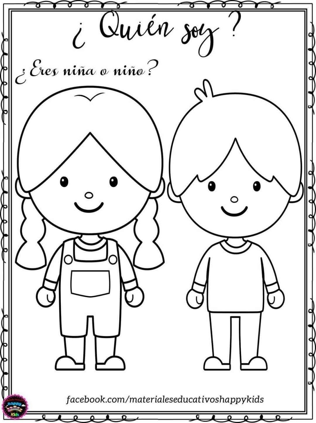 15 Ideas De SOY NI A SOY NI O Partes Del Cuerpo Preescolar Cuerpo Humano Para Ni os Actividades Del Cuerpo Humano