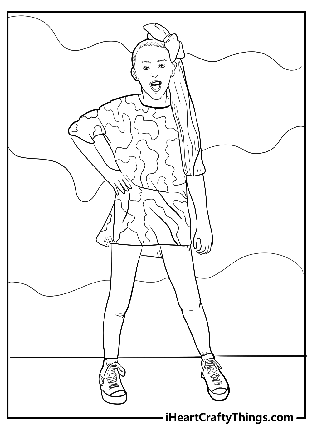 15 Jojo Siwa Coloring Pages 100 Free Printables 