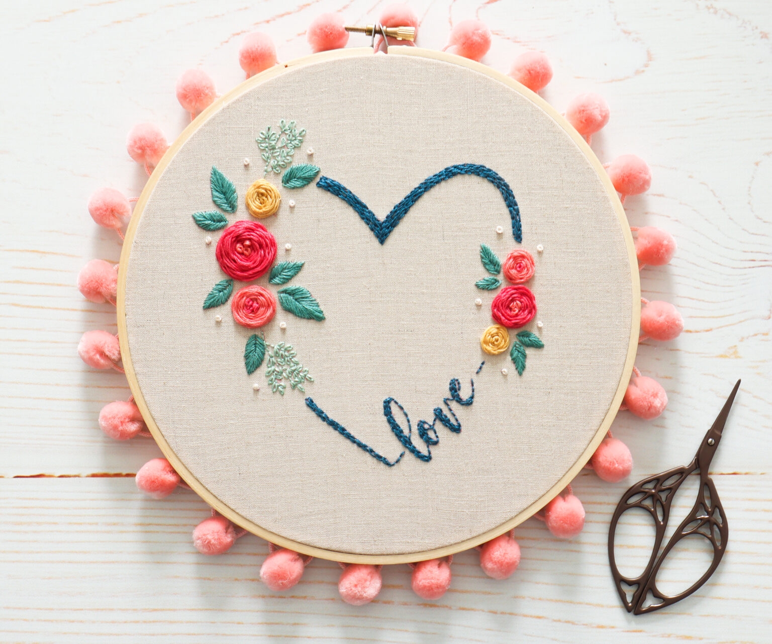 printable modern hand embroidery patterns free