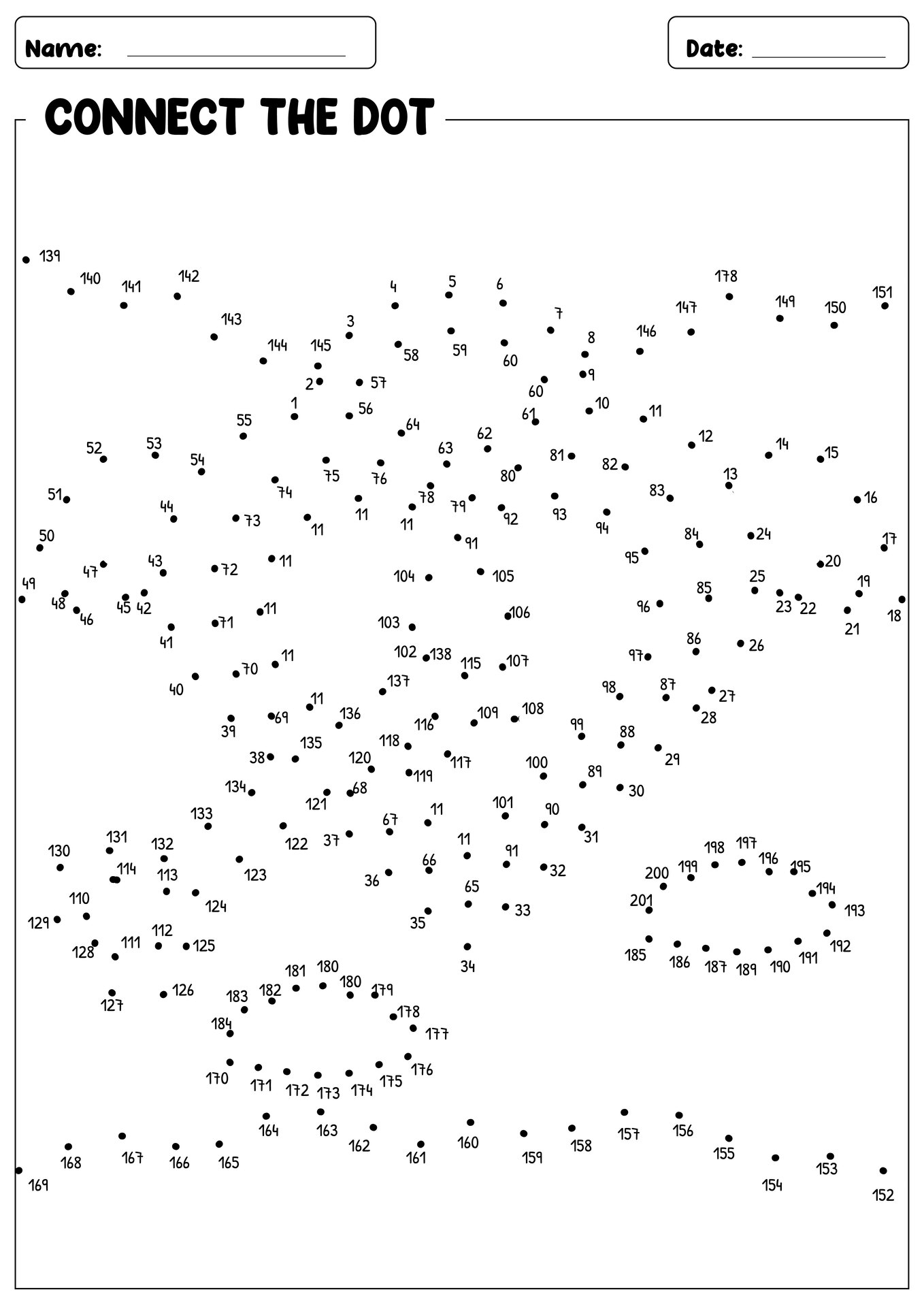 extreme connect the dots free