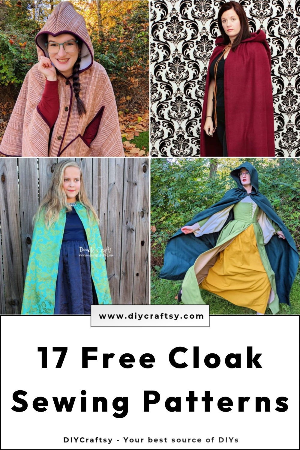 free printable cape pattern