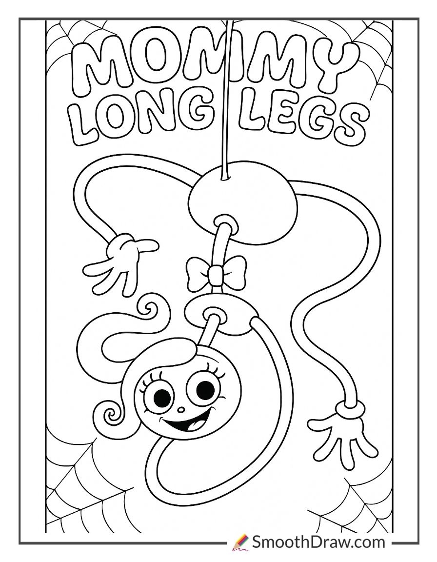 17 Poppy Playtime Coloring Pages Smooth Draw