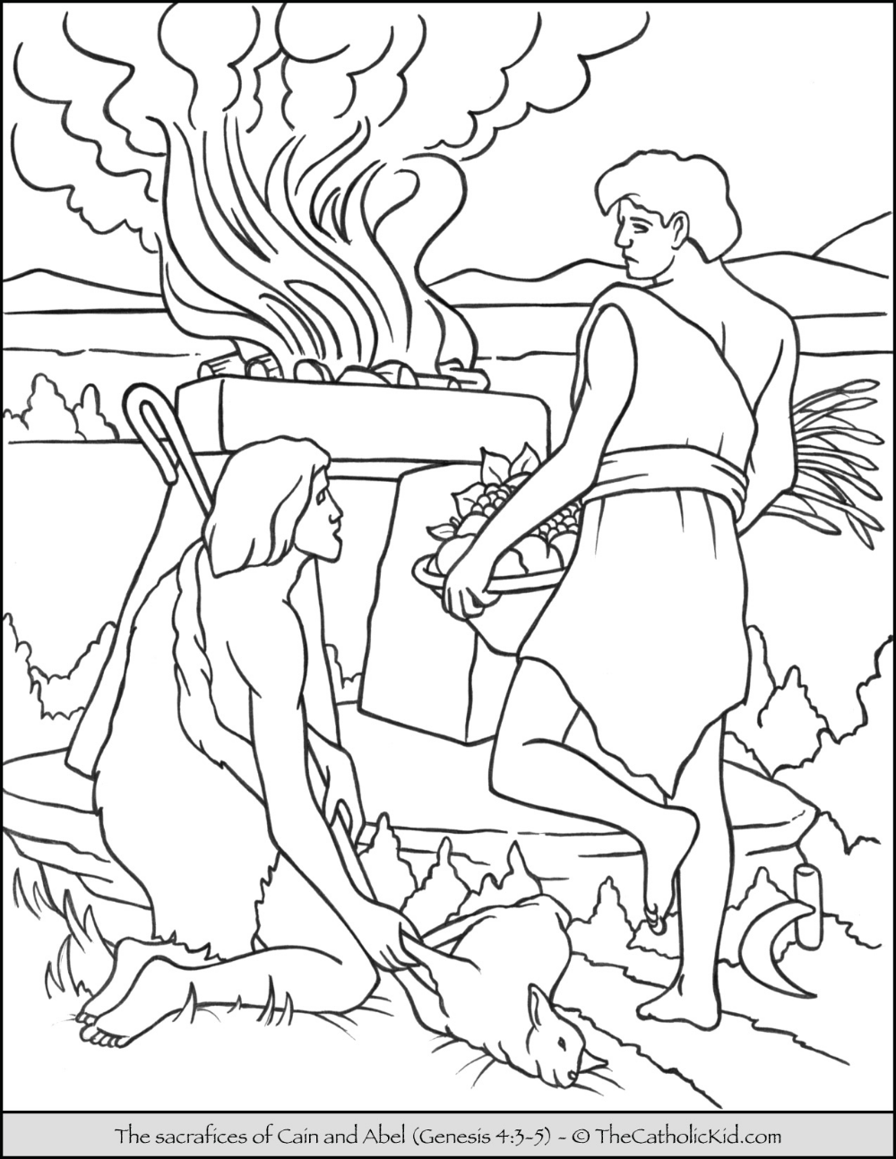 18 Cain And Abel Ideas Cain And Abel Bible Crafts Bible For Kids