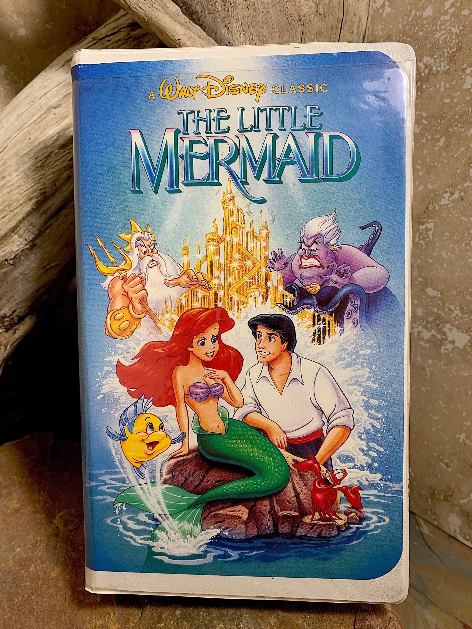 1990 Little Mermaid Original Banned Artwork VHS Disney Black Diamond Etsy