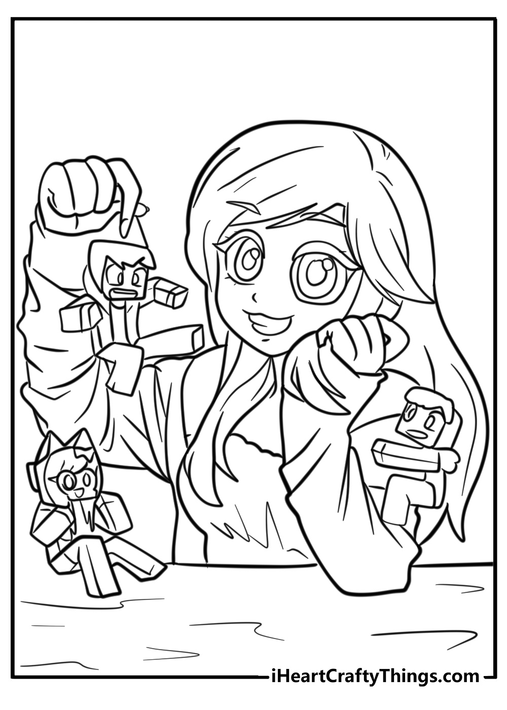 20 Aphmau Coloring Pages Printable Free PDFs For All Fans 