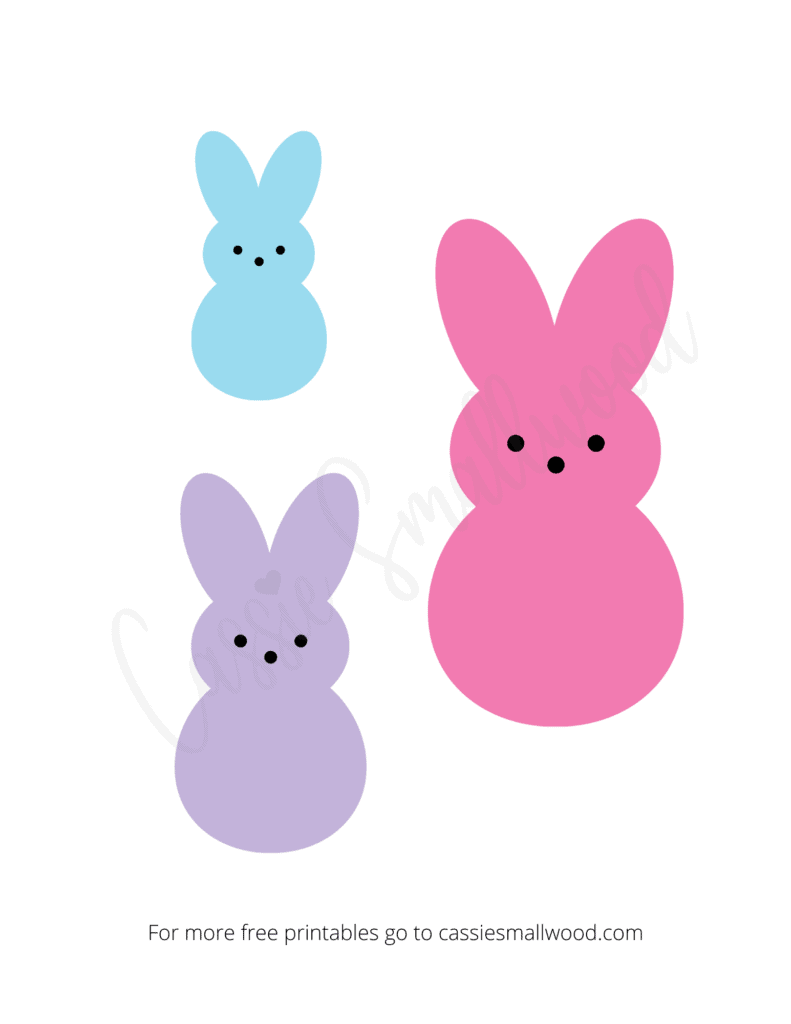 20 Cute Bunny Templates Cassie Smallwood