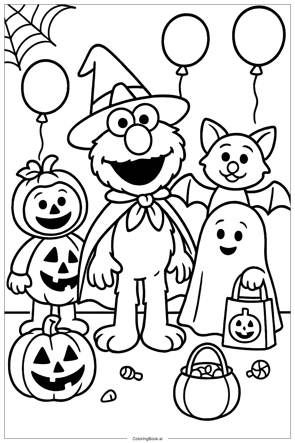 20 Elmo Coloring Pages Free PDF PNG Printables 