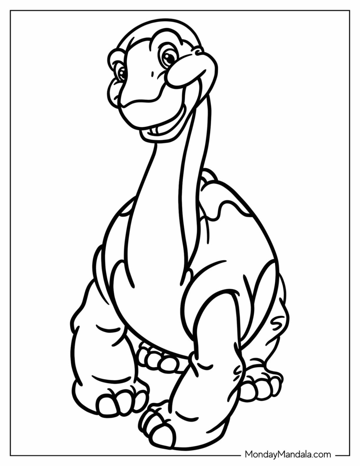 20 Land Before Time Coloring Pages Free Printables 