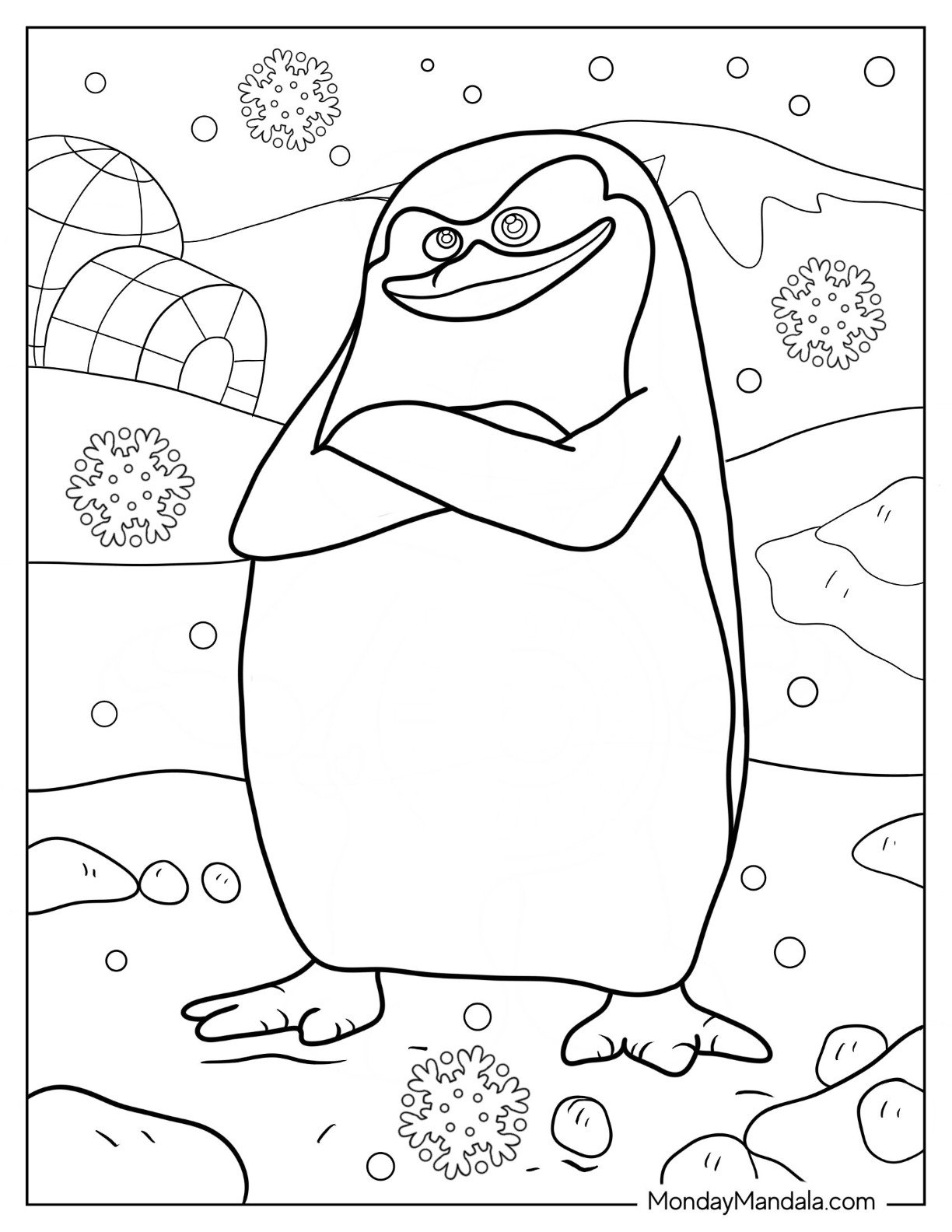 20 Madagascar Coloring Pages Free PDF Printables 
