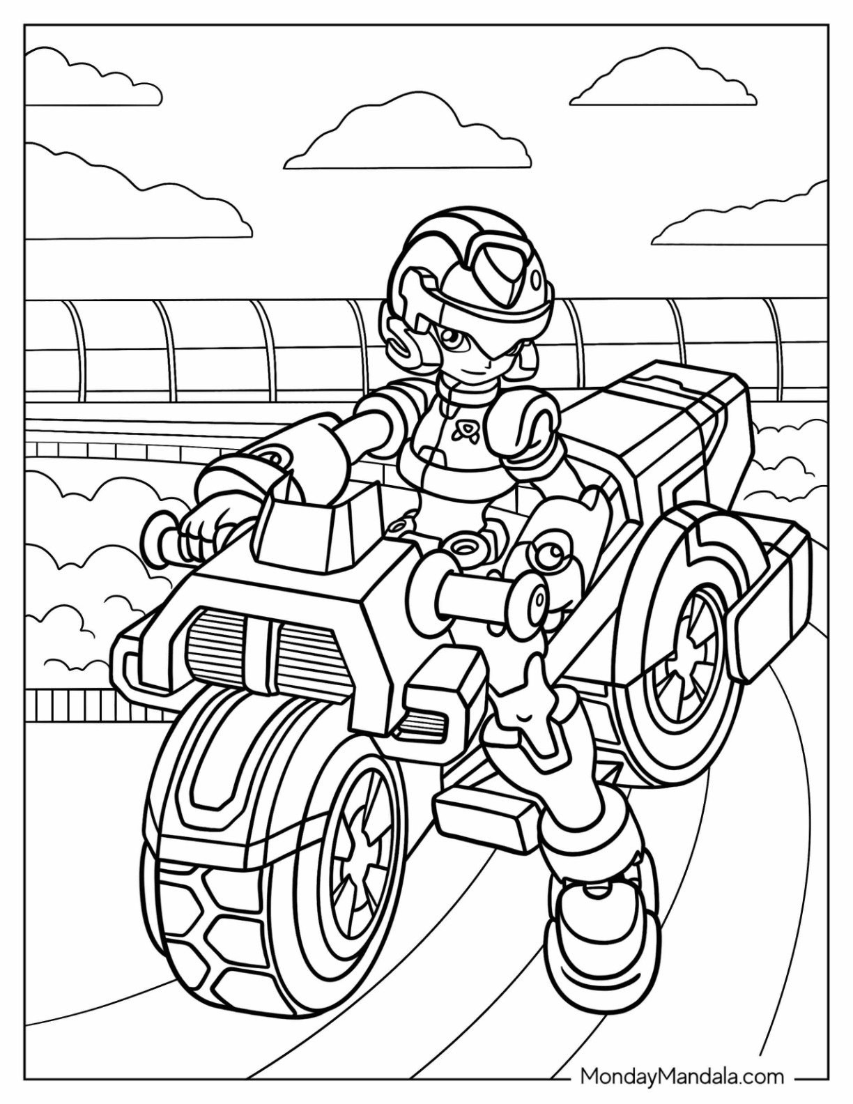 20 Mega Man Coloring Pages Free PDF Printables 