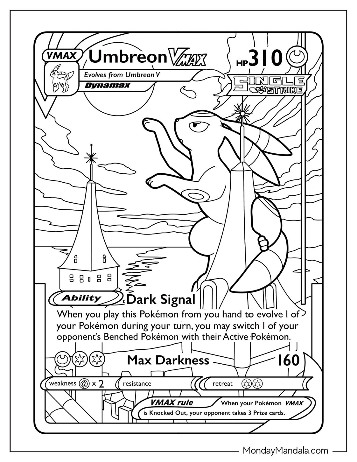 rare pokemon card coloring pages