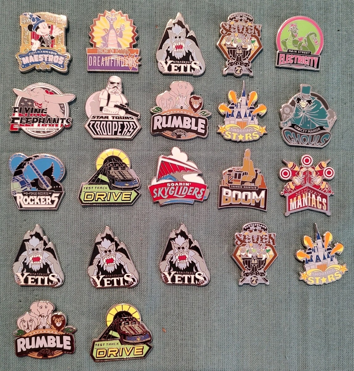 2022 Disney Parks Disney Mascots Mystery Pins EBay