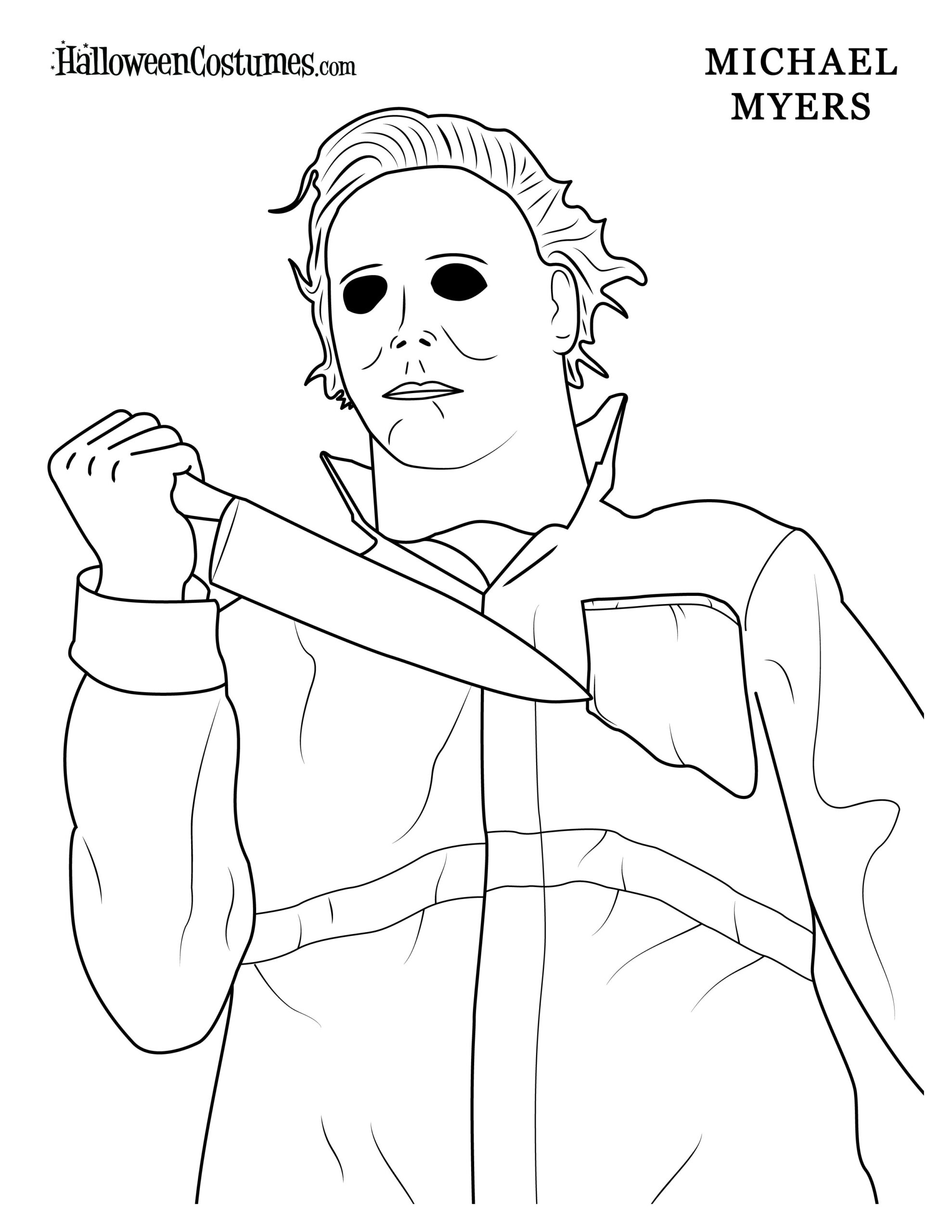 2022 Halloween Coloring Pages Printables HalloweenCostumes Blog