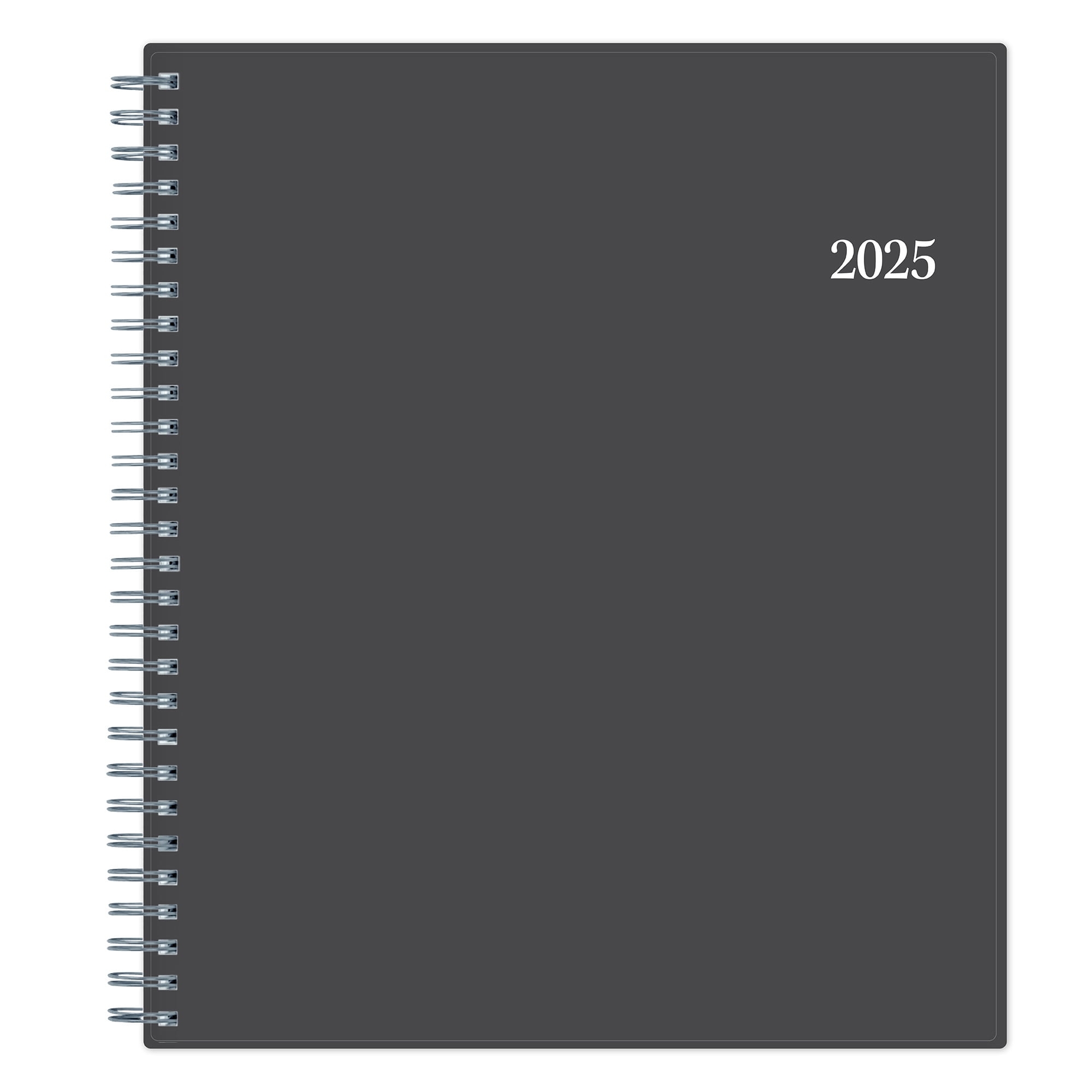 2025 Blue Sky Monthly Planning Calendar 8 X 10 Passages Charcoal Gray January To December Walmart