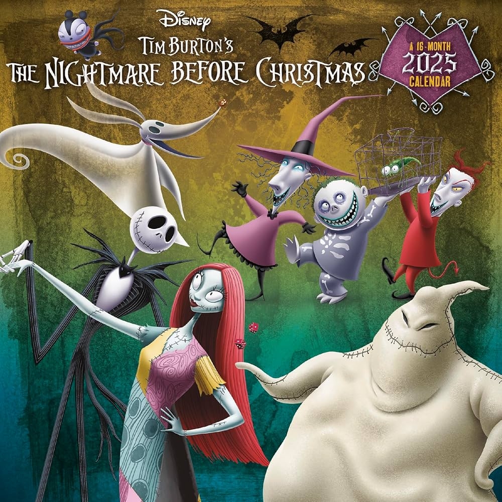 2025 Disney The Nightmare Before Christmas Mini Wall Calendar Trends International 9781438898490 Amazon Books