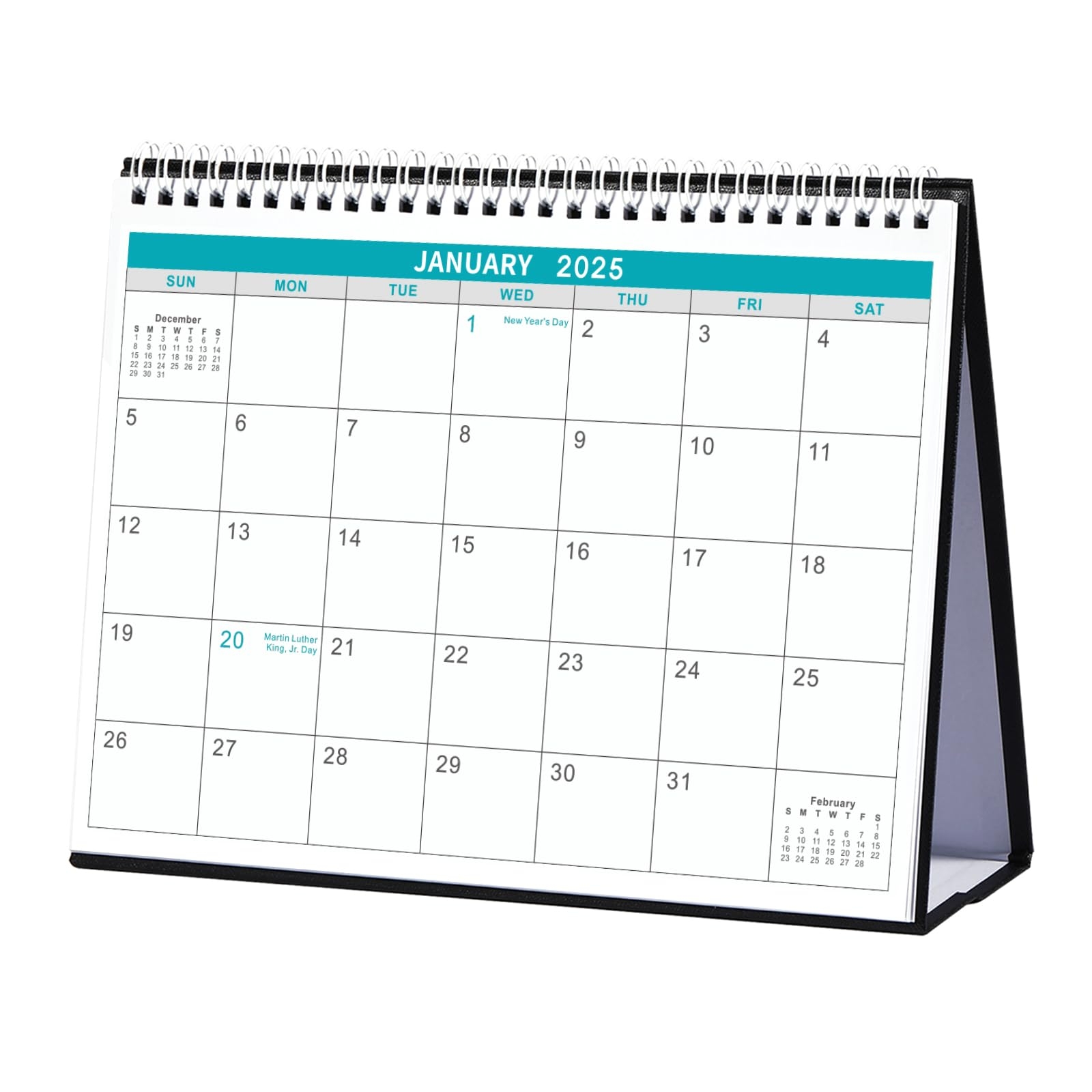 2025 Large Desk Calendar Standing Flip Desktop Calendar With Monthly Scheduler EBay