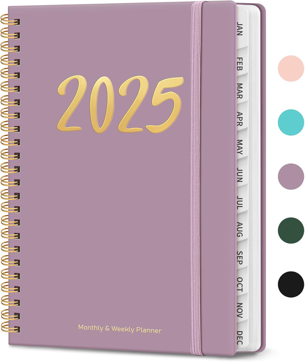 2025 Planner Weekly And Monthly Calendar Planner Book Jan 2025 Dec 2025 Ha EBay