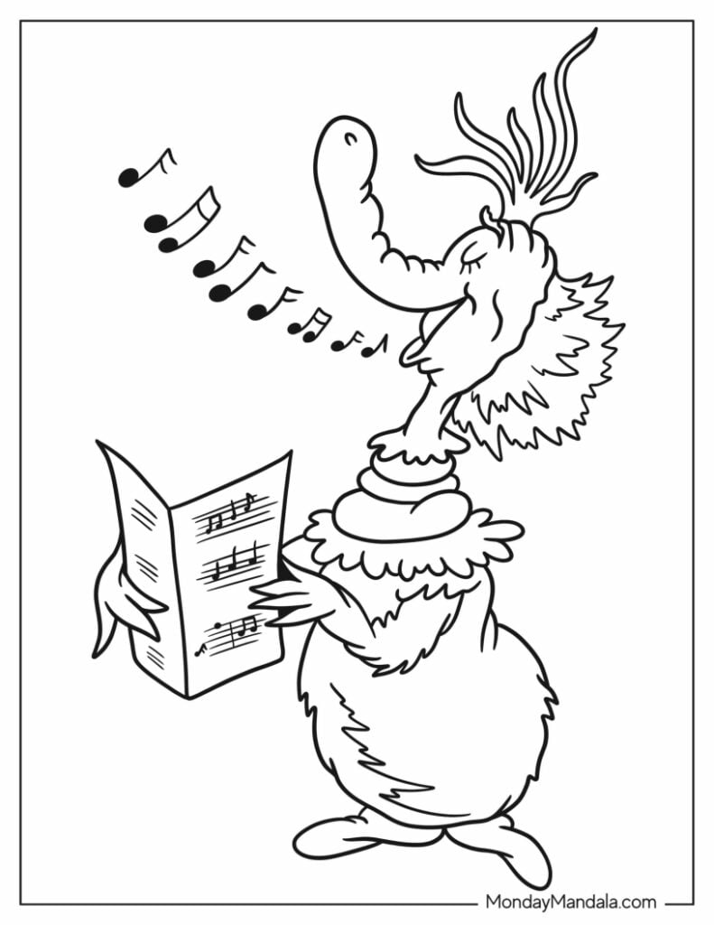 22 Dr Seuss Coloring Pages Free PDF Printables 