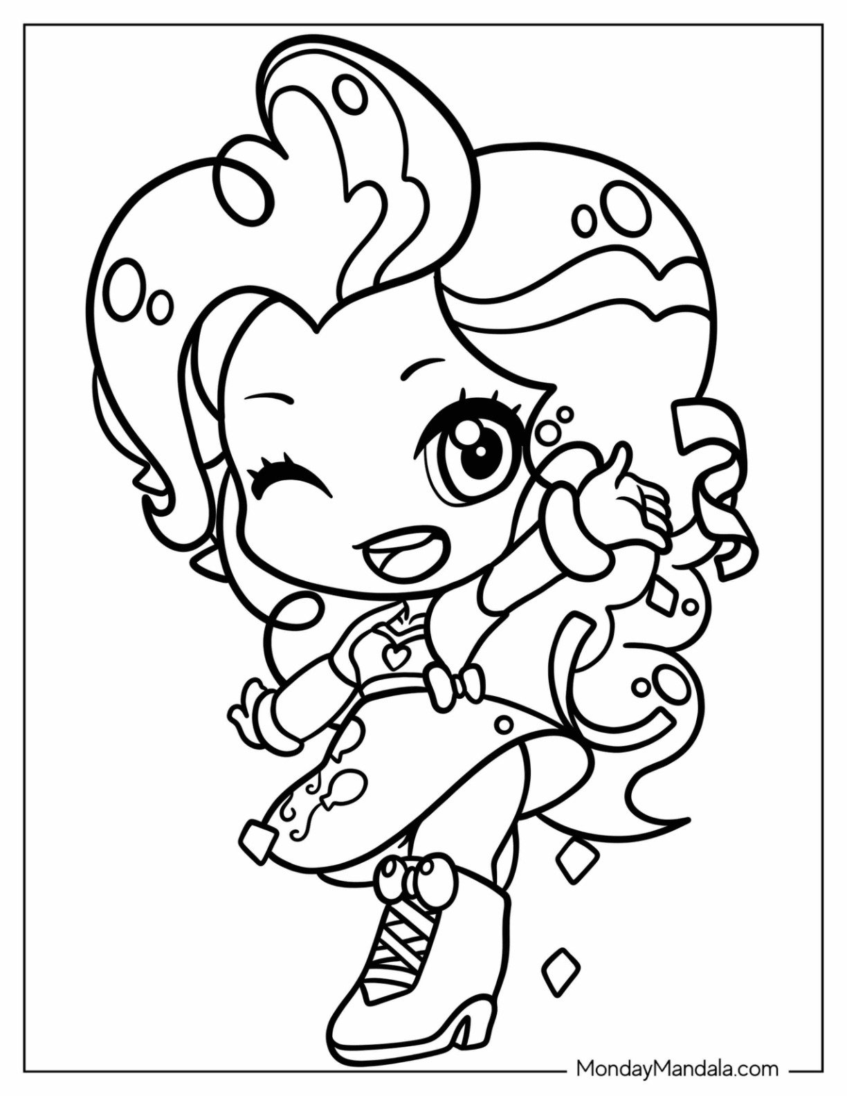 coloring pages of pinkie pie