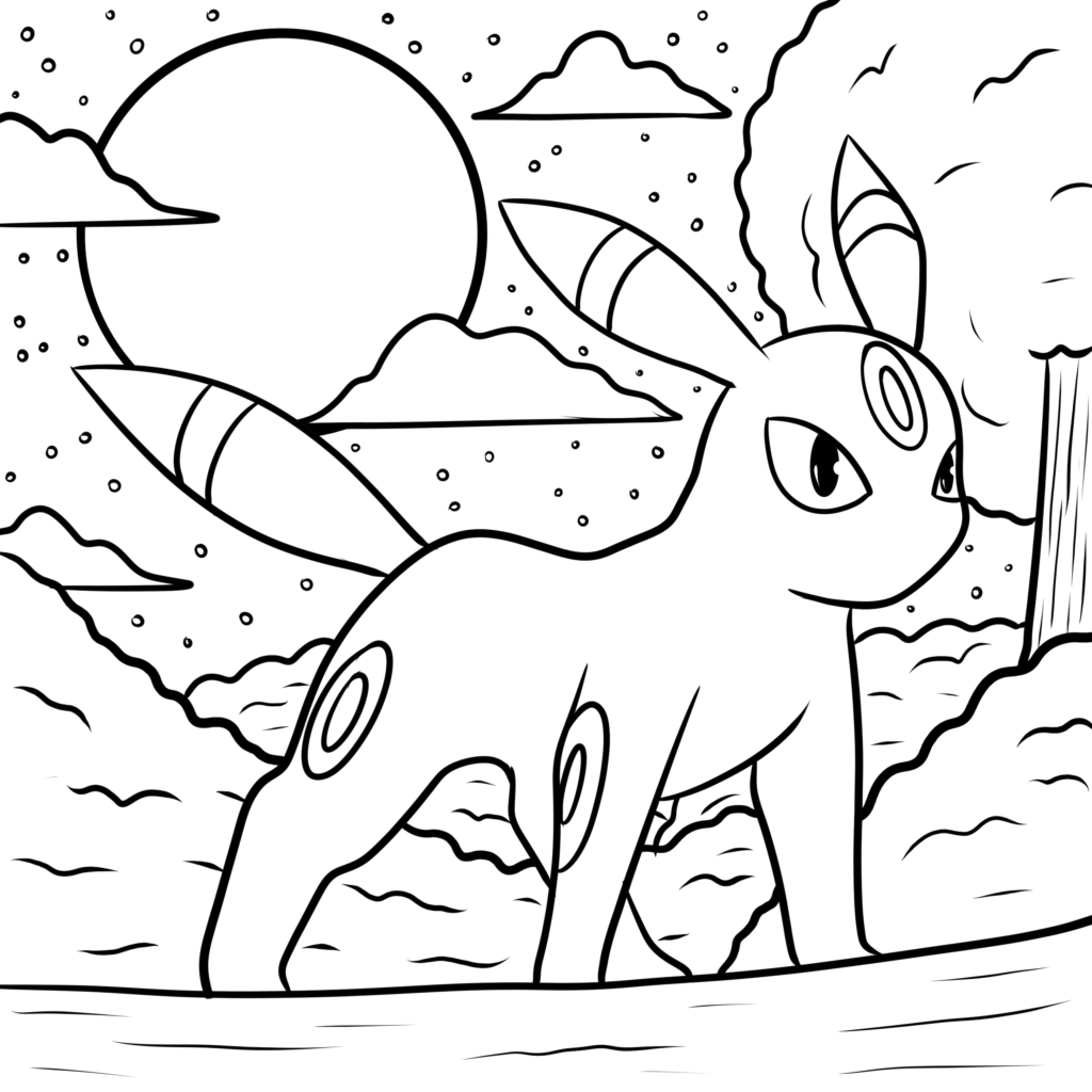 cute coloring pages of pokemon