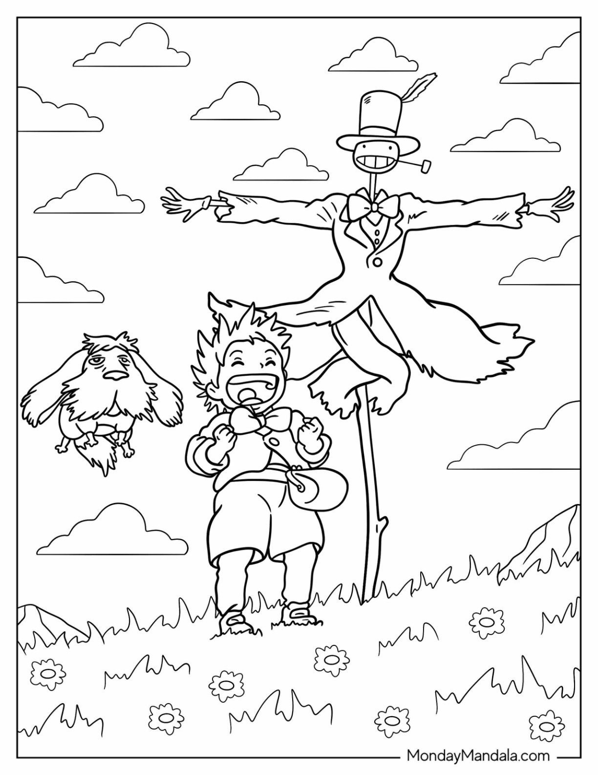 22 Studio Ghibli Coloring Pages Free PDF Printables 