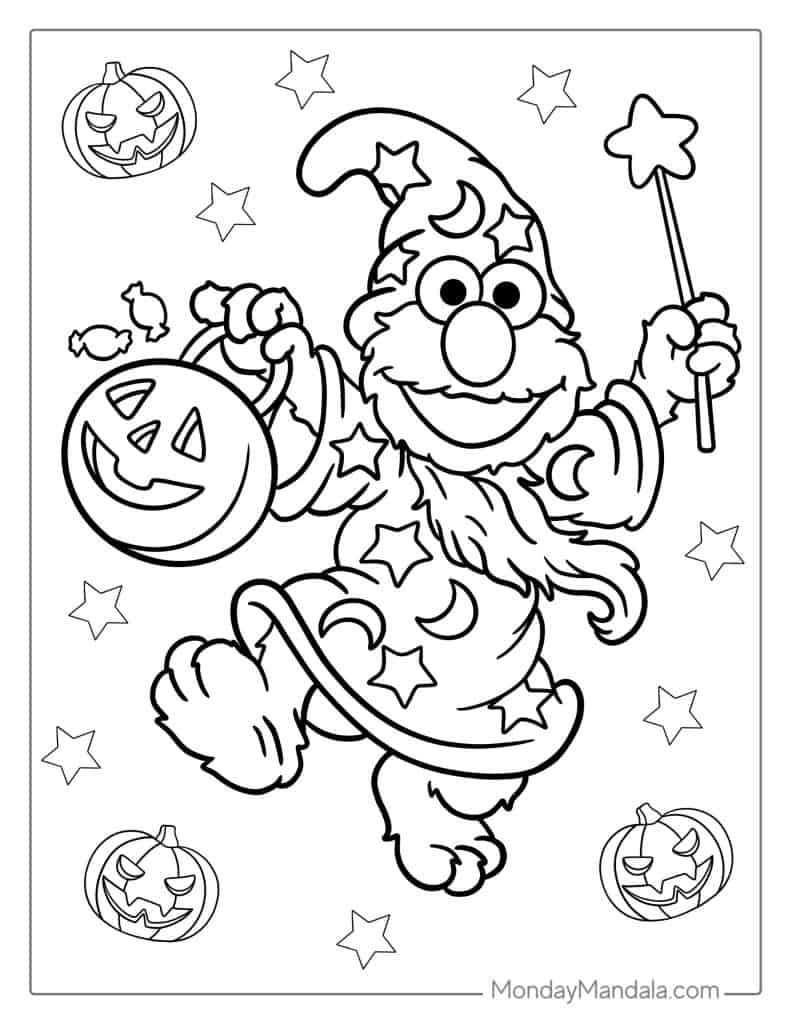 24 Elmo Coloring Pages Free PDF Printables 