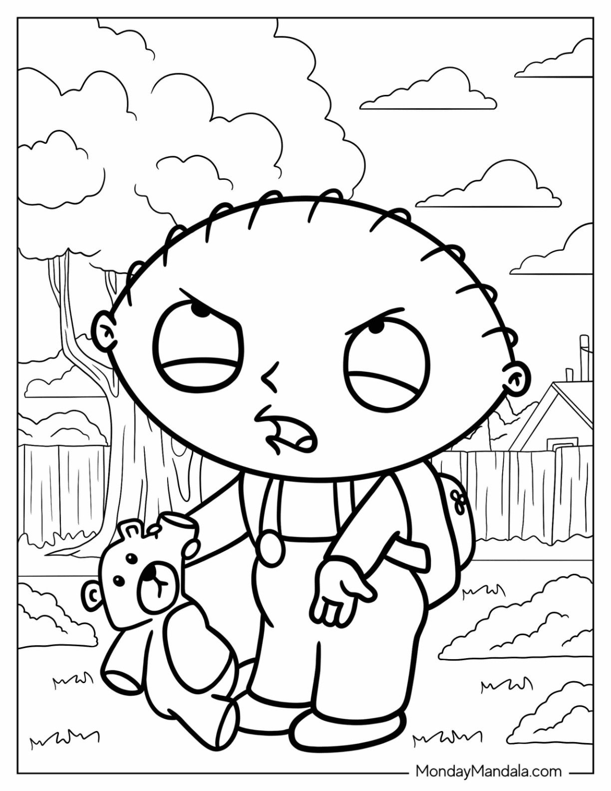 24 Family Guy Coloring Pages Free PDF Printables 