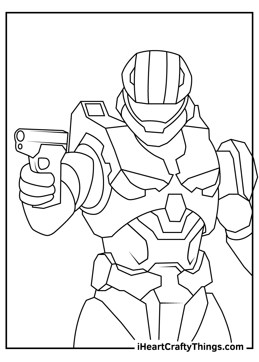 24 Halo Coloring Pages 100 Free Printables 