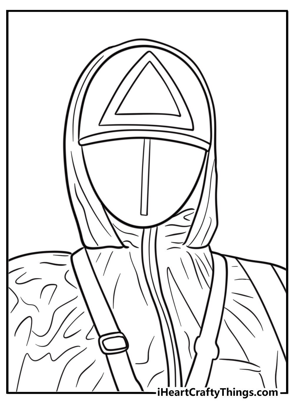 25 Free Squid Game Coloring Pages For Kids