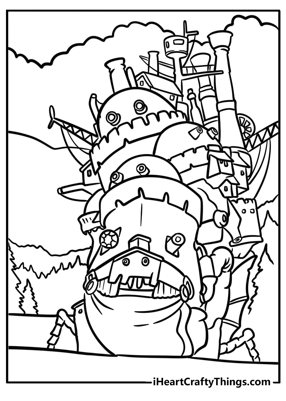 25 Studio Ghibli Coloring Pages 100 Free Printable PDFs 