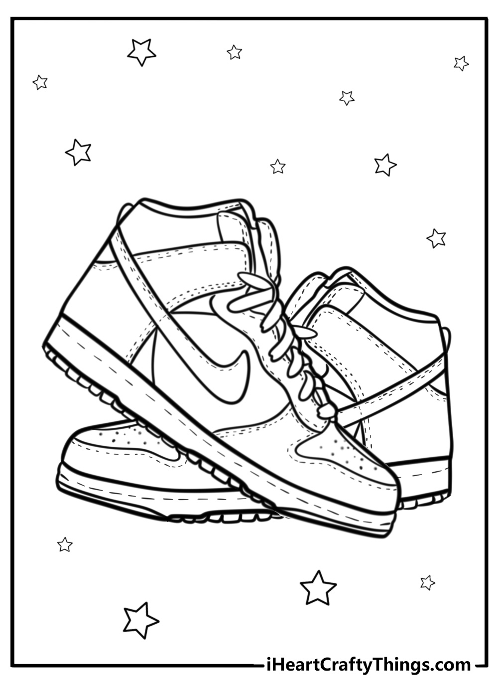 26 New Nike Coloring Pages 100 Free To Print 
