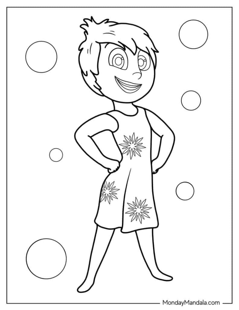 28 Inside Out Coloring Pages Free PDF Printables
