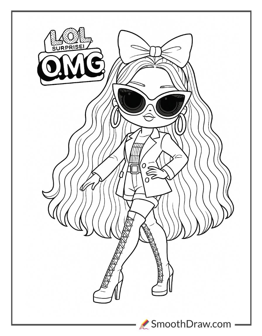 big sister lol coloring pages