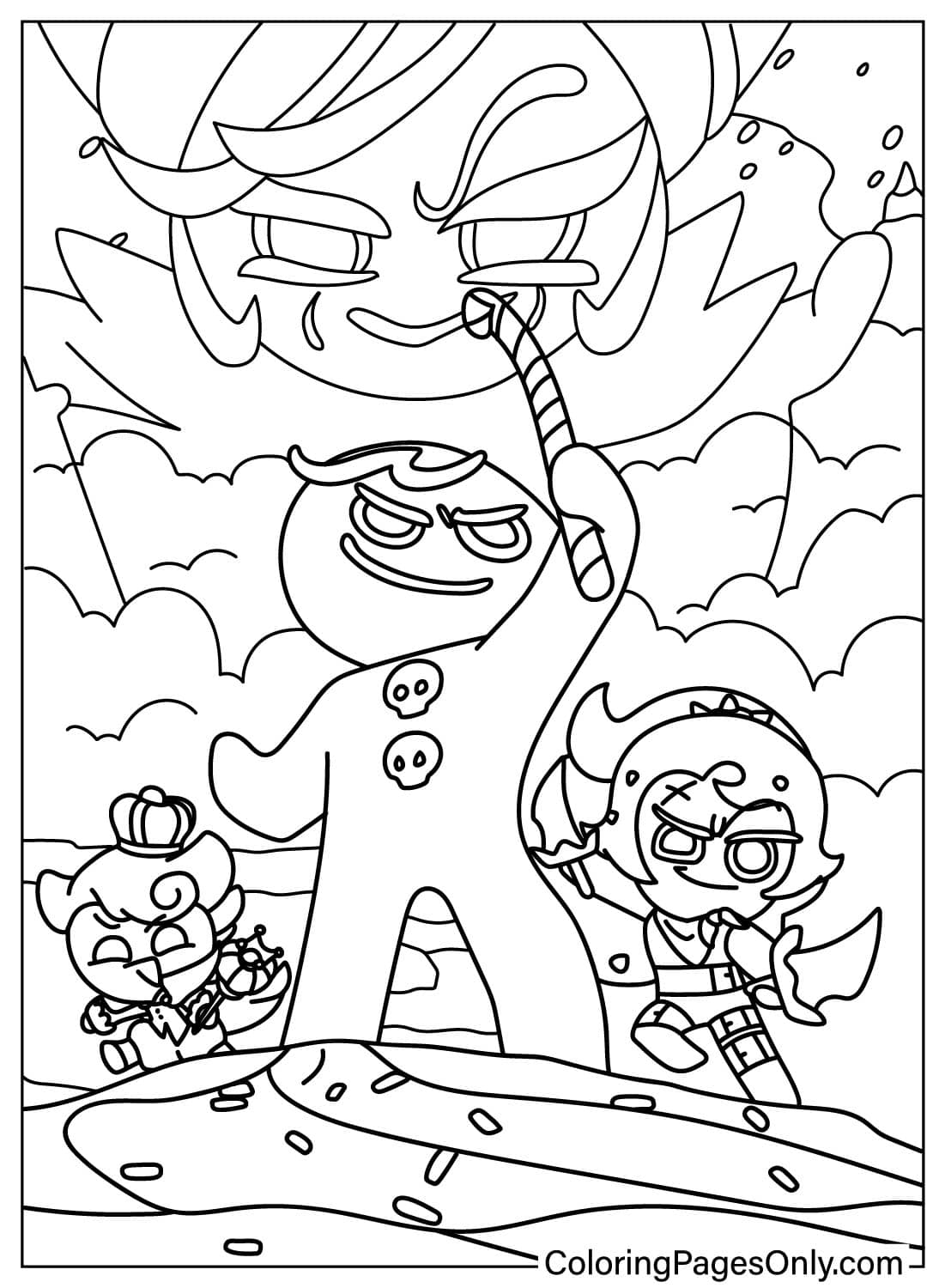cookie run kingdom coloring pages