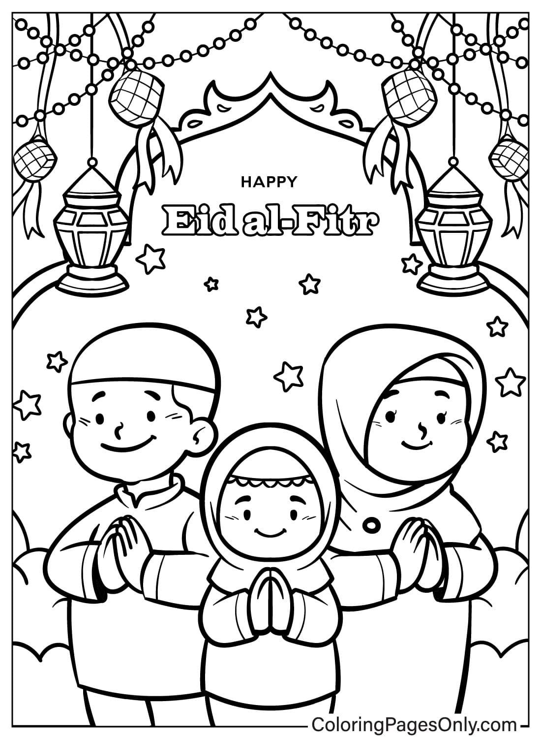 30 Eid Al Fitr Coloring Pages Free Printable PDF Online Coloring