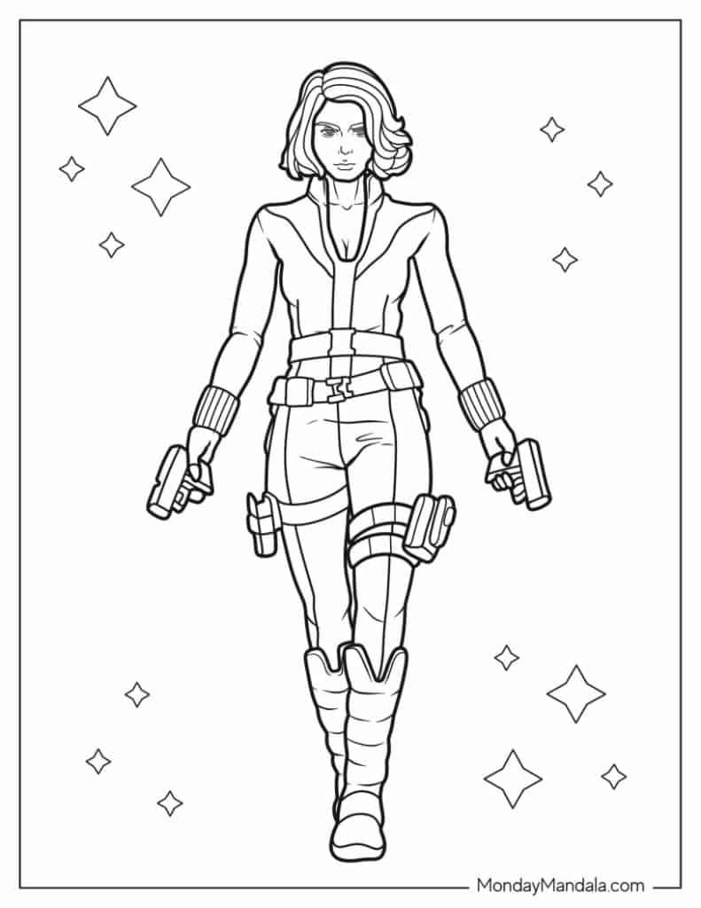 30 Marvel Avengers Coloring Pages Free PDF Printables 
