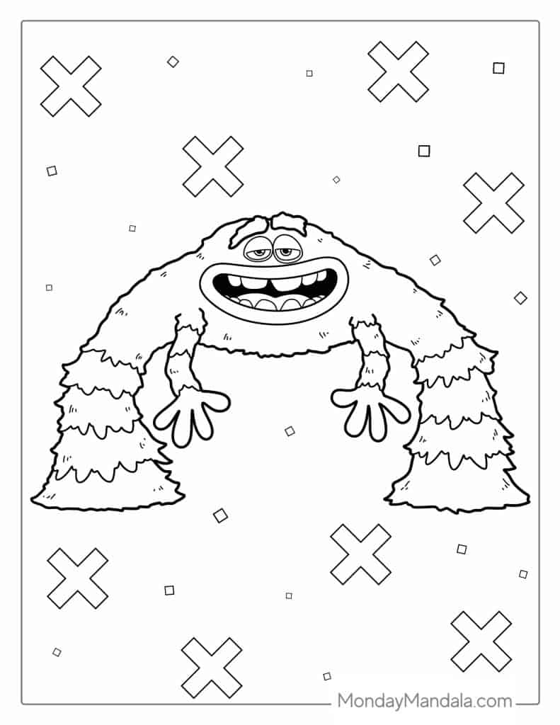 30 Monsters Inc Coloring Pages Free PDF Printables 