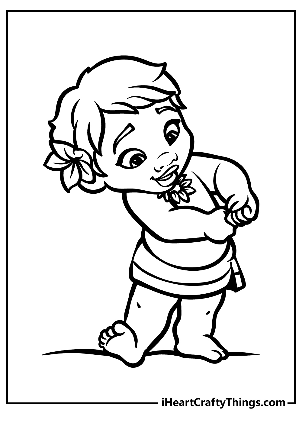 moana coloring pages free