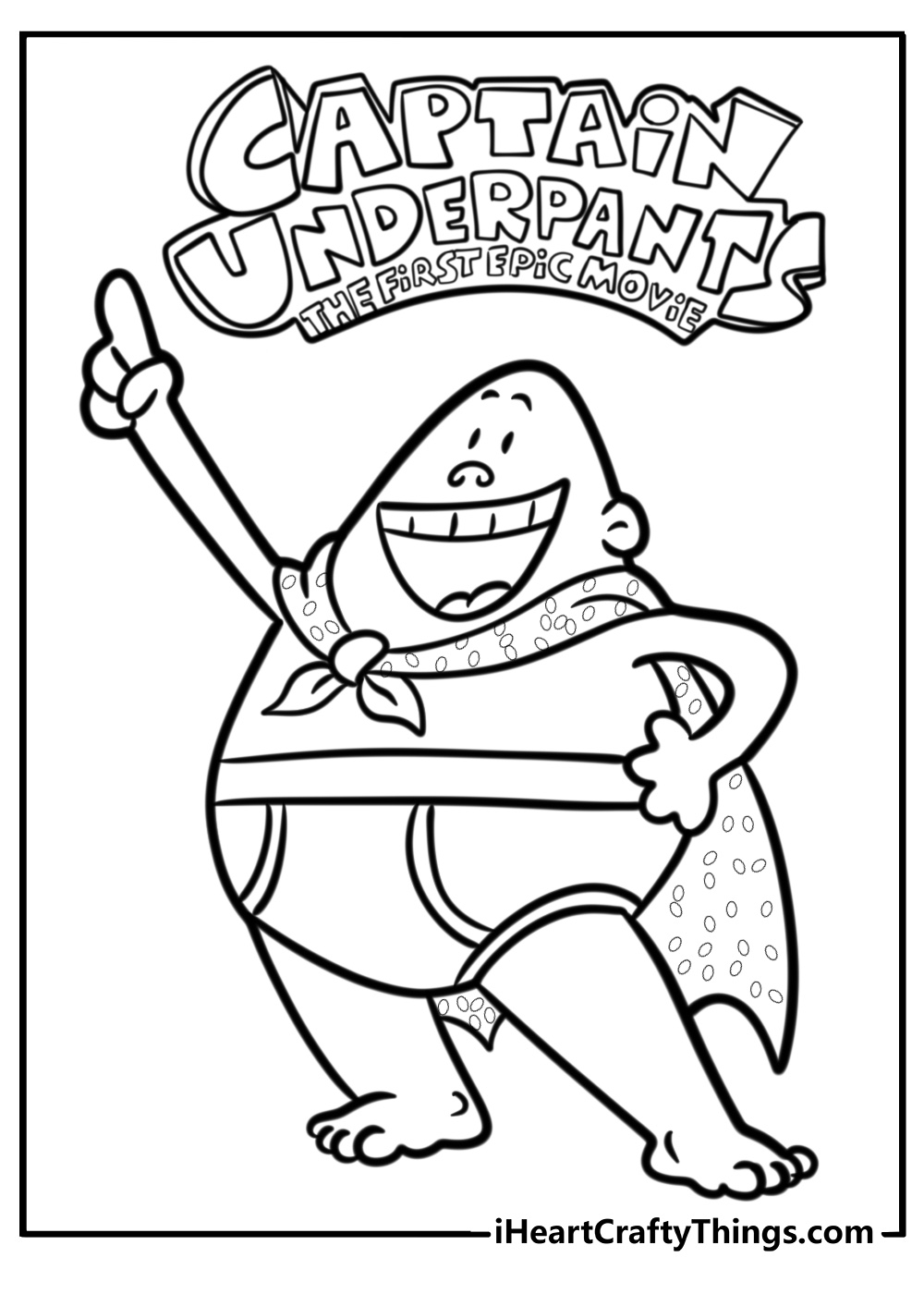 35 Captain Underpants Coloring Pages Free Printable PDFs 