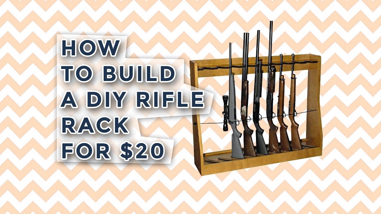 printable gun rack pattern