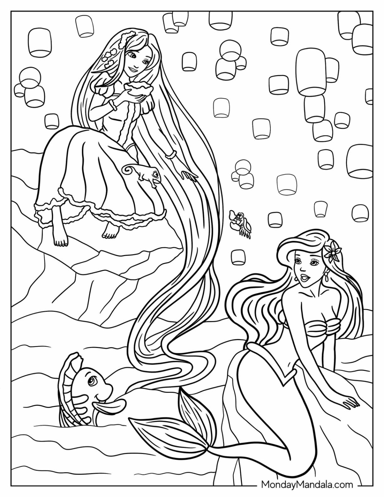 free disney princess printables