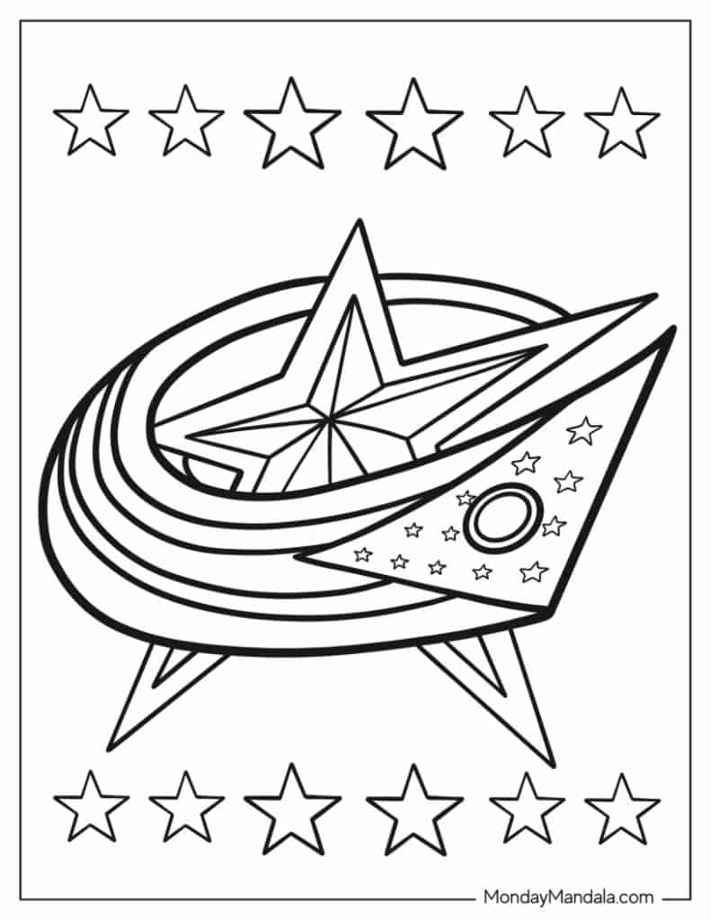 36 Hockey NHL Coloring Pages Free PDF Printables 