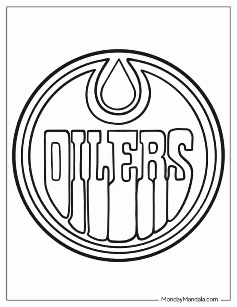 36 Hockey NHL Coloring Pages Free PDF Printables 